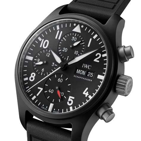 iwc top gun 38801|iwc chronograph gun.